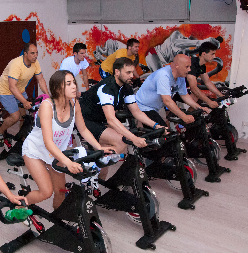 Clases de ciclo indoor - spinning UCJC Sports Club